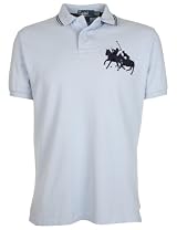 Ralph Lauren Men,s Polo Shirt Two Ponys Sky Blue