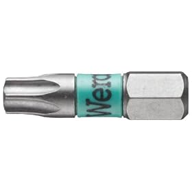 Wera Series 1 867/1 BTZ BiTorsion Bit, TORX TX 30 Head x 1/4" Drive