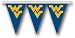 West Virginia Mountaineers 25 Ft. Party Pennant Flags - NCAA