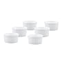 HIC Porcelain 6-Ounce Souffle Dish, Set of Six