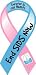 End SIDS Now Awareness Ribbon Magnet