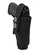 Barsony Black Leather Concealment OWB Belt Clip Holster for Mini-Pocket 22 25 .380