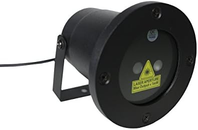 GlitterMeLights: Outdoor Christmas Holiday Laser Light with Remote Control, Timer, and Bonus Settings