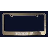 Mazda 3 License Plate Frame (Zinc Metal) 