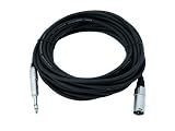 Kabel XK-50 XLR male/Stereo-Klinke 5m