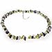 Sterling Silver Genuine Amethyst Peridot Citrine Crystal Chip Necklace