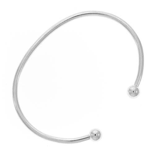 Sterling Silver Bangle Cuff Bracelet For Pandora 