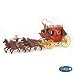 Set Stagecoach with Coachman from the Western Series