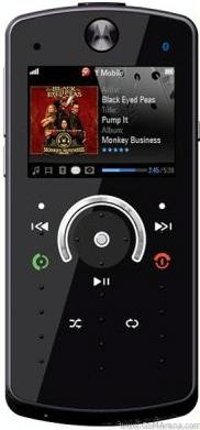 Motorola MOTOROKER E8 Unlocked Phone with 2 GB Memory, MicroSD Slot, 2 MP Camera, and Media Player--International Version with No Warranty (Black)