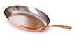 Mauviel M'Heritage M150B 6525.30 12-Inch Oval Frying Pan with Bronze Handle