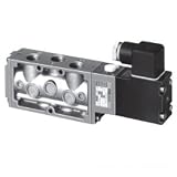 CKD セレックスバルブ4Fシリーズ 幅×奥行×高さ:168.5×30×90mm （4F210-08-L-AC200V）