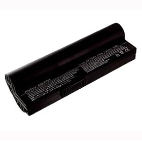Battery-Biz B-5867 Netbook Battery - For Asus EEE PC Series 701-900, Black