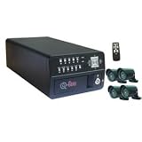 Security First DVR Video Surveillance System Q-See Q25DVR4ES 4 Channel DVR with 250GB Hard Drive, Motion Detection, USB 2.0 & 4 Color Day/Night CMOS Cameras