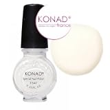 vernis konad nail art blanc special stamping 11 ml