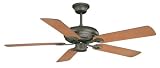 Savoy House 52350MOOWB The Elite Old Weathered Bronze Builder Ceiling Fan 52 Blade Span