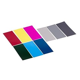 Photogels Strobist Special Effect Gels Kit, 9 Gels Precut to 2 x 5 for all Speedlight Flashes