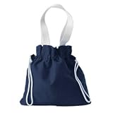 Great Republic Gigit Gathered Tote NAVY/WHITE ~ Gigit