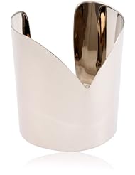 Giuseppe Zanotti Silver Finish Cuff Bracelet