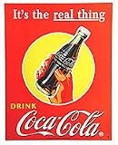 Real Thing Coca-Cola Advertisement Metal Sign