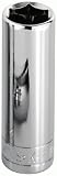 SK 40830 1/2-Inch Drive 12 Point 15/16-Inch Deep Socket