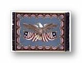 Lextra Claire Murray Liberty MouseRug, 10.25 x 7.125 Inches, Red, White and Navy, One (CML-1)