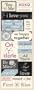 American Traditional 4-5/8 Inch by 12-1/2 InchSheet Embossed Stickers, Glitter Story Of Us