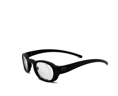 FocusSpecs v2.0 - Adjustable Near-sighted Glasses (-1.0 to -5.0) (Black) by FocusSpecs