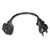 Cables To Go - 03137 - 1ft Outlet Saver Power Extension Cord (NEMA 5-15R to NEMA 5-15P)