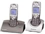 Panasonic KX-TCD 517E DECT Digital Cordless Telephone With Answer Machine - Twin Pack