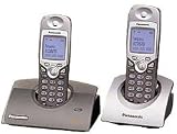 Panasonic KX-TCD 517E DECT Digital Cordless Telephone With Answer Machine - Twin Pack