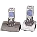 Panasonic KX-TCD 507ES DECT Cordless Phone With Additional Handset & Charger - Metallic Silver