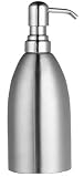 Steeltek Basic 16-Ounce Stainless-Steel Soap Pump Dome