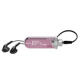 Sony NWE507 1GB MP3 Walkman with FM Tuner - Pink