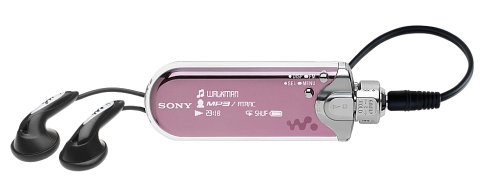 Buy Sony NWE507 1GB MP3 Walkman with FM Tuner - Pink:  