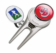 Dayton Flyers Divot Tool Hat Clip With Golf Ball Marker Of 2)