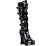 Pleaser Women's Electra-2042,Black Patent,7 M