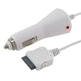 Apple Car Charger for iPod iPhone 3G 3GS (White)
