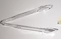 Salad Tong Clear 9''