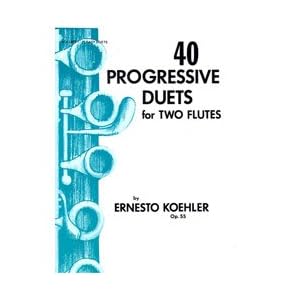 Click here to buy Carl Fischer 40 Progressive Duets for Flute.