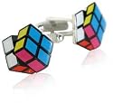 Rubiks Cube Cufflinks with Presentation Box