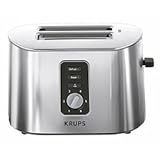 Krups TT6170 Stainless-Steel 800-Watt 2-Slice Toaster