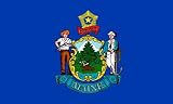 3x5 ft Maine Flag