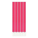 Tyvek Wristbands  neon pink  Party Accessory 1 count 100 Pkg 