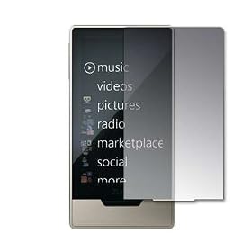 Premium Crystal Clear Screen Protector for Microsoft Zune HD 16 GB / 32 GB Platinum [Accessory Export Packaging]