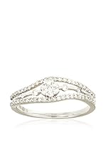 PARIS VENDOME Anillo Solitaire Wave (Oro Blanco)