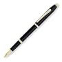 Cross Century II Classic Black w/ 23 karat gold plated nib Fine Point Fountain Pen - 2509-FF
