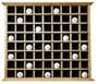 J.G. Hickory 72 Hole Ball Rack