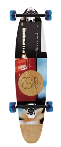 Gold Coast Complete Longboard-Hour-Roller Fiber Glass Skateboard