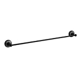 Elite Home Fashions Hammer 18-Inch Towel Bar, Matt Black