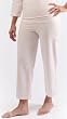 Veria Loungewear Capri Pant - Soft Pink, Organic Cotton